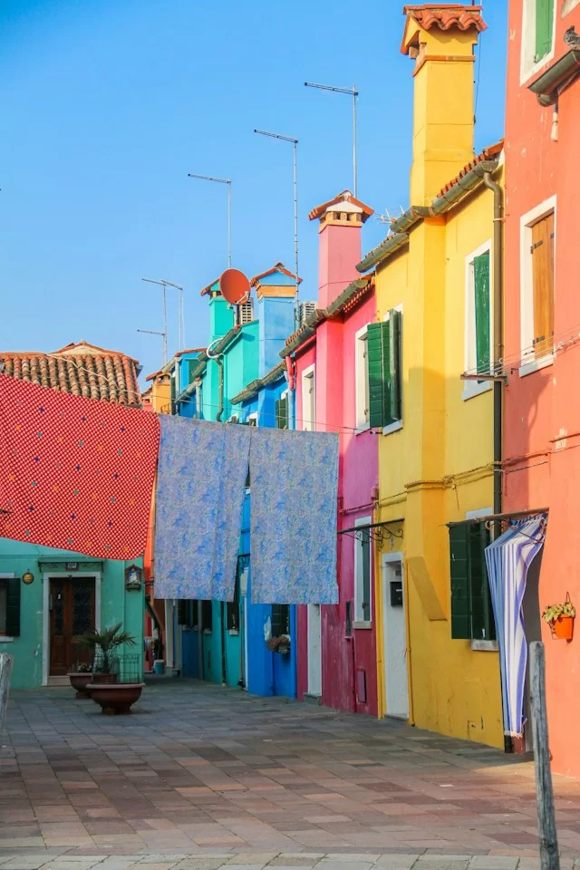 Венеция в мае Бурано